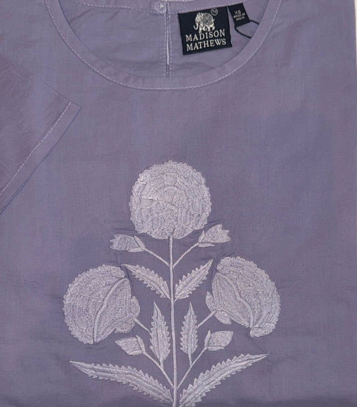 Anne Maxi Dress Milos Embroidery -Available in Navy, Pink, White, Lilac and Black