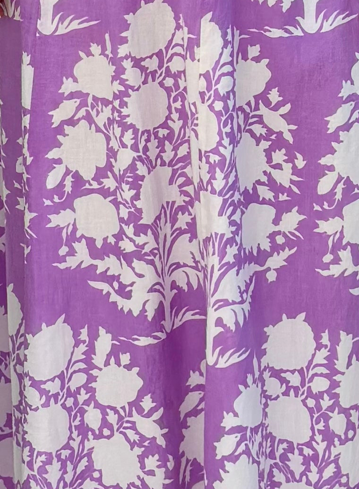 Hanley Midi Skirt Lavender Mist Floral