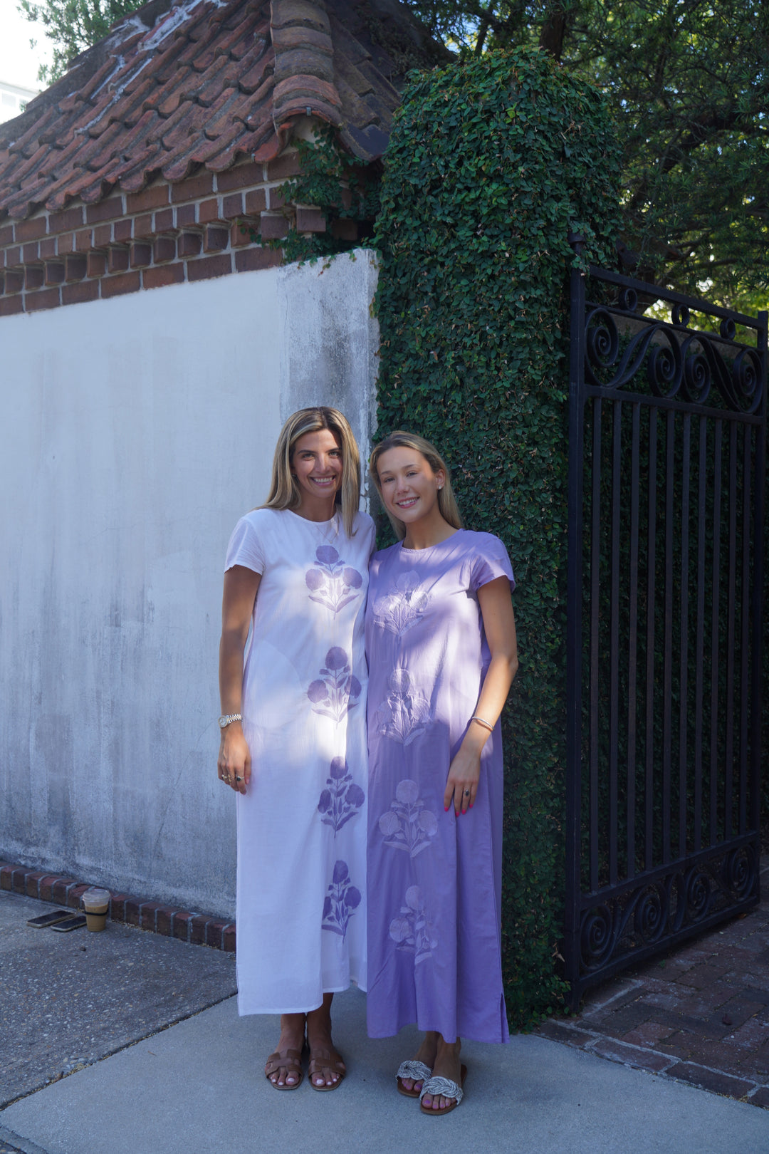 Anne Maxi Dress Milos Embroidery -Available in Navy, Pink, White, Lilac and Black