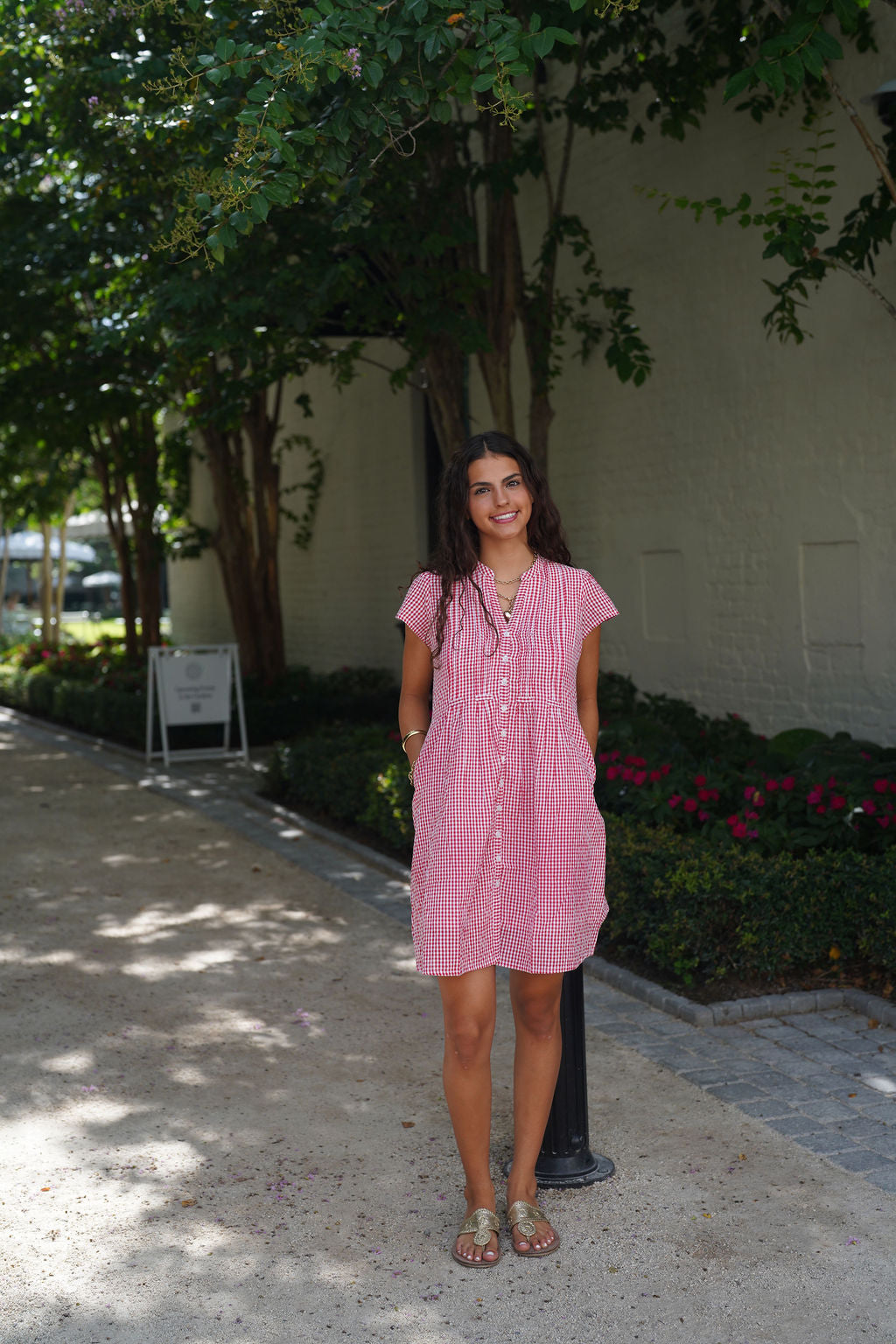 Juliette Dress Red Gingham