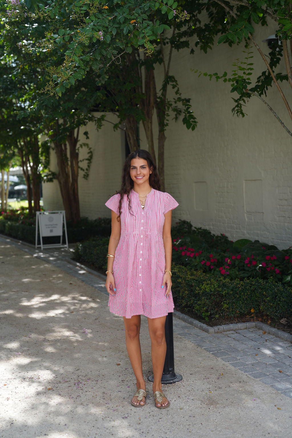 Juliette Dress Red Gingham