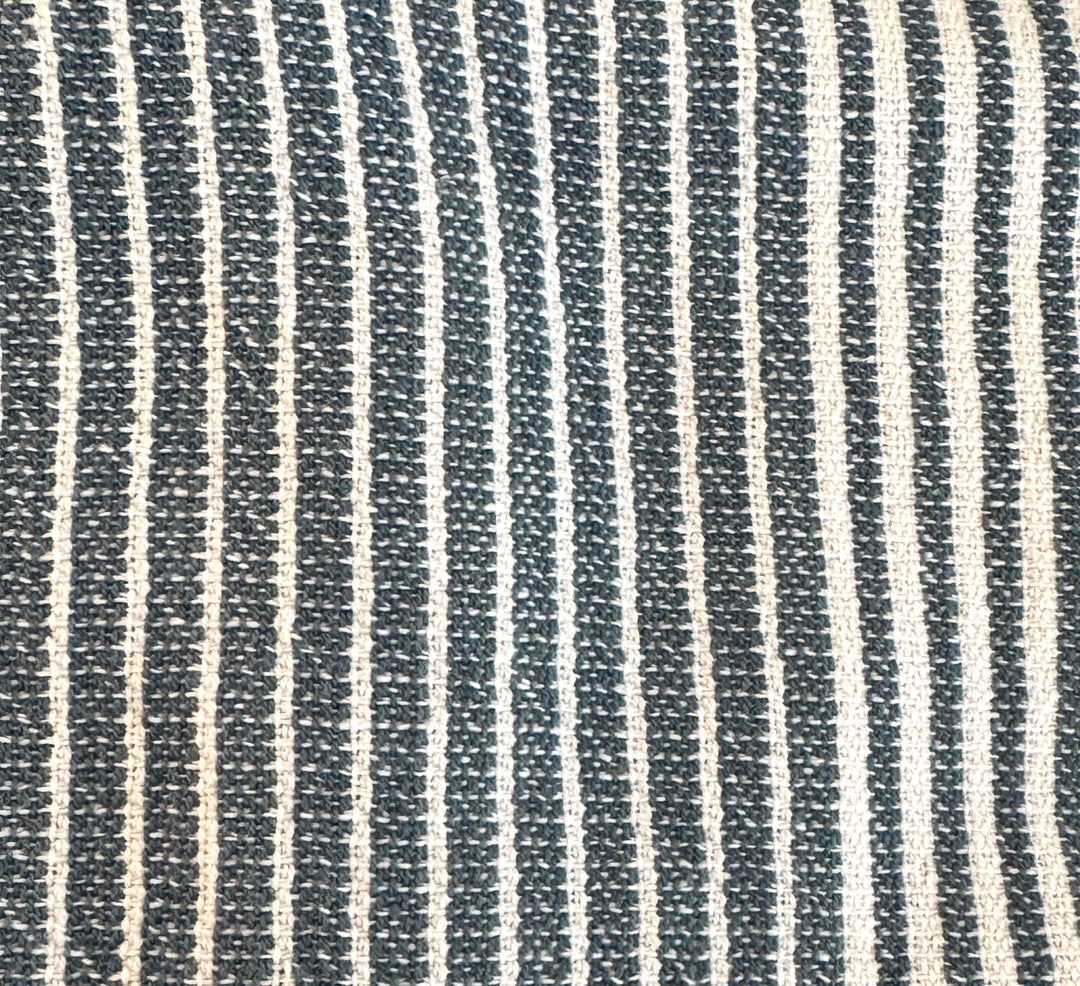 Tabby Midi Dress Indigo Mist Woven Stripe